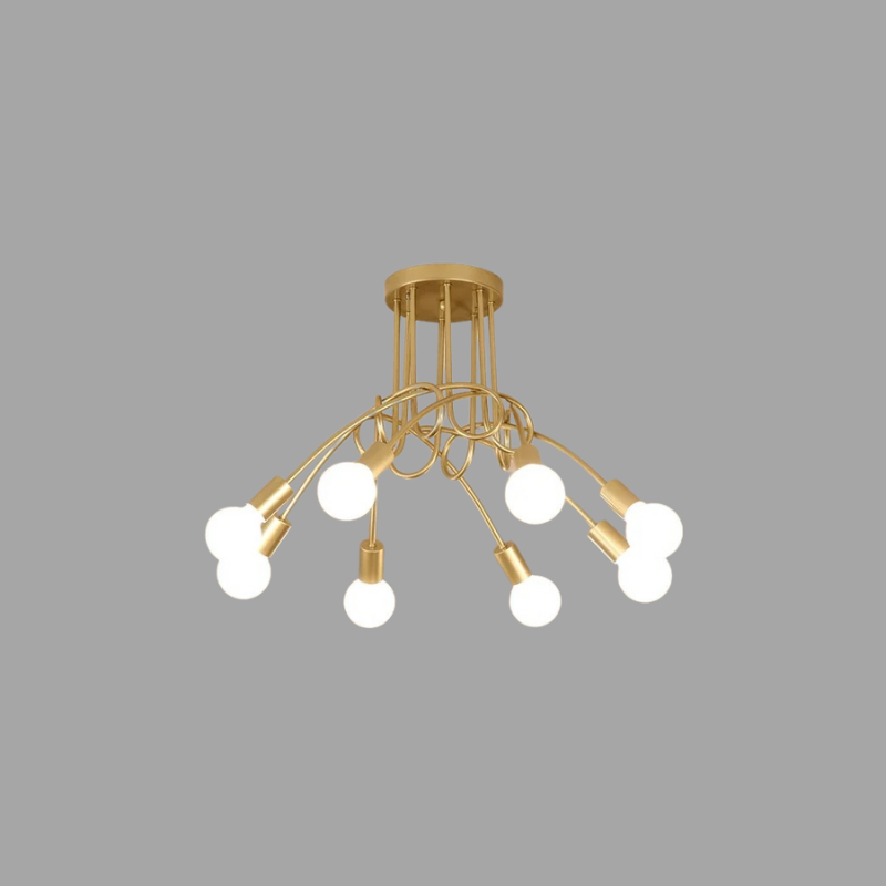 Skanto | Vintage LED Taklampe i Antikk Design