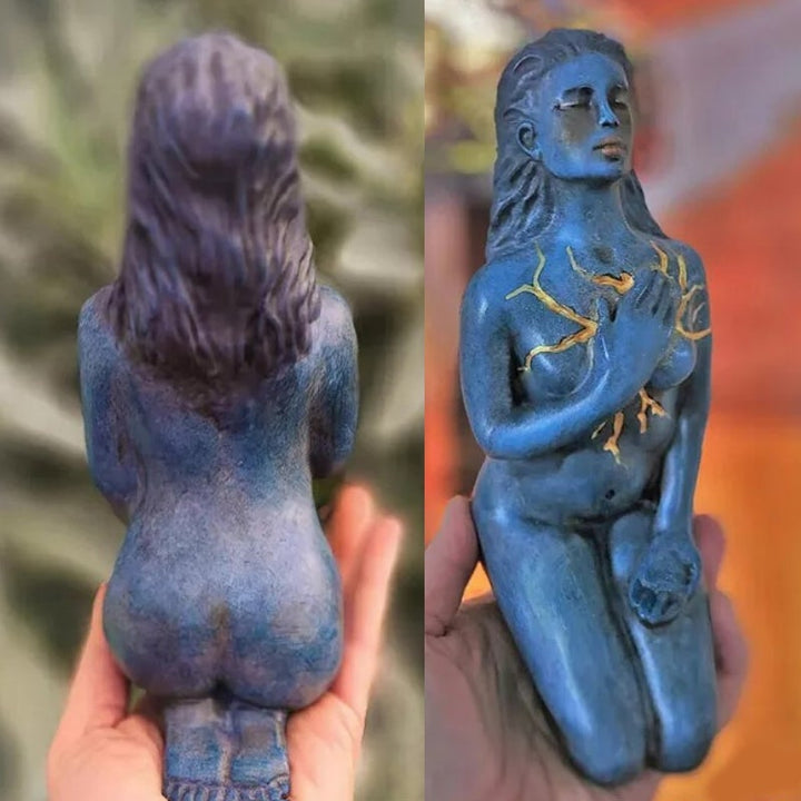 Resin figur "Gudsinnen for helbredelse" | Skanto