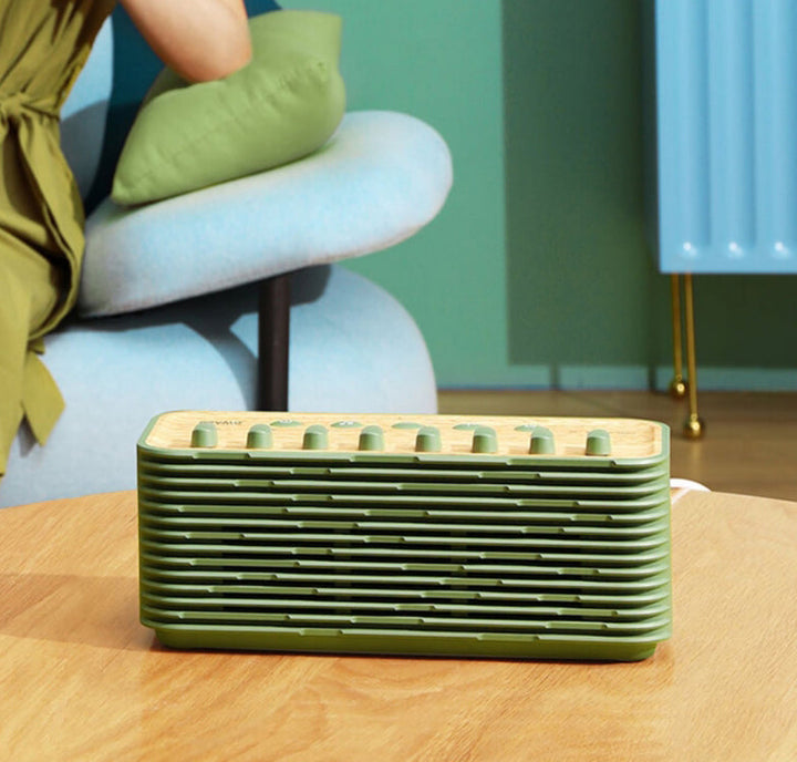 Skanto | Hvit Støy Bluetooth Høyttaler, med Timer & 8 Hvit Støy, for Søvn, Studier og Mer