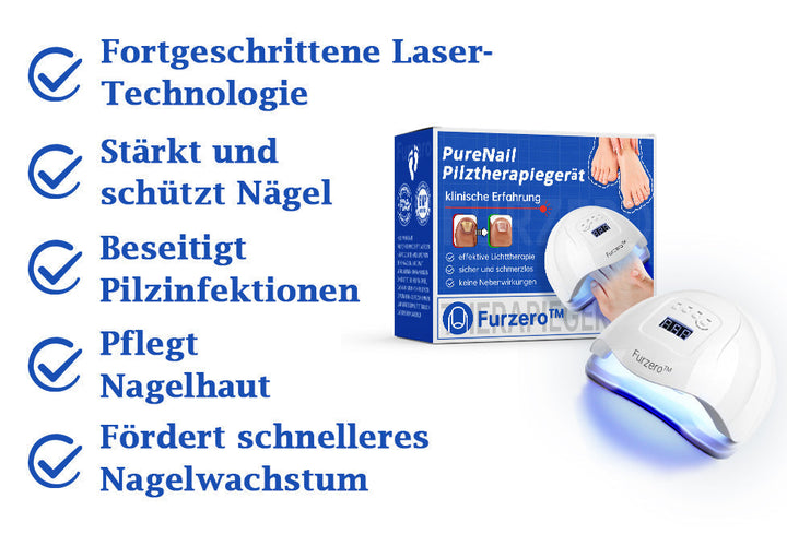 Skanto | PureNail™ | Neglesopp Laserbehandling Enhet - Ditt hemmelige våpen mot neglesopp