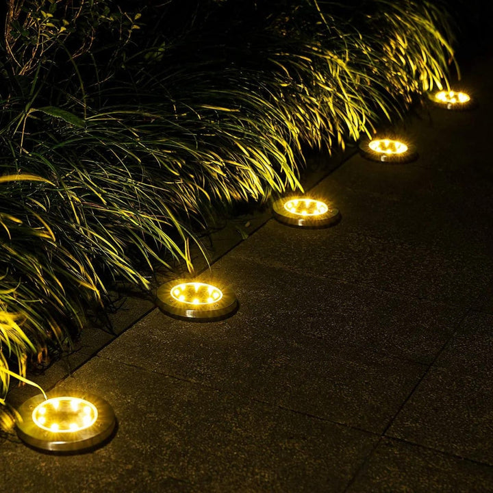 Solar Ground Lights – LED Banelys for Hage | Skanto