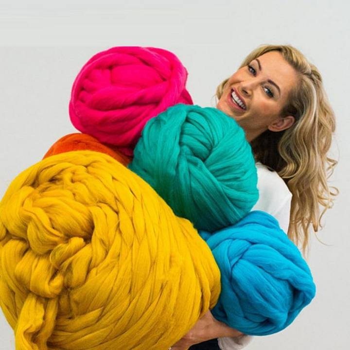 WinterVibe DIY Teppe - Unikt og Komfortabelt for Vinteren Skanto
