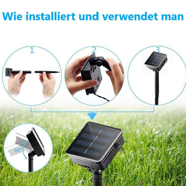 Skanto | Rheinwing™ Solcelle Rattan LED Lys