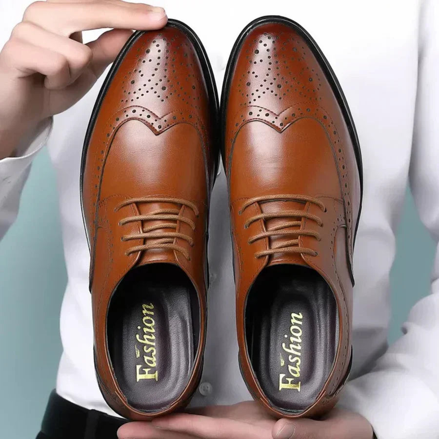 Skanto | Dress sko for menn laget av kalveskinn