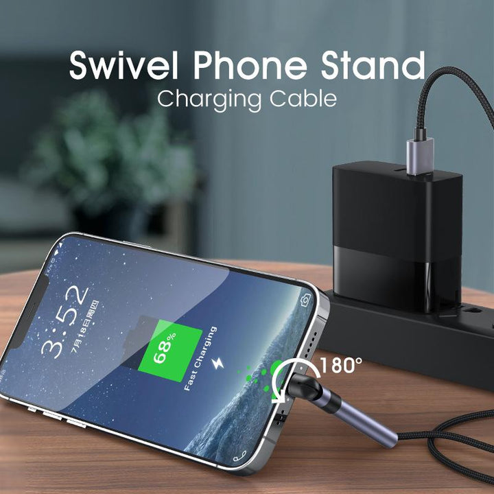 Skanto | Rotatable Telefonstativ Laderkabel