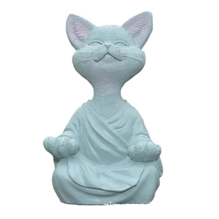 Happy Buddha Cat | Skanto