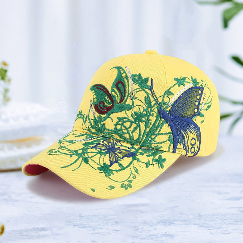 Skanto | Justerbar Pustende Brodert Solhatt