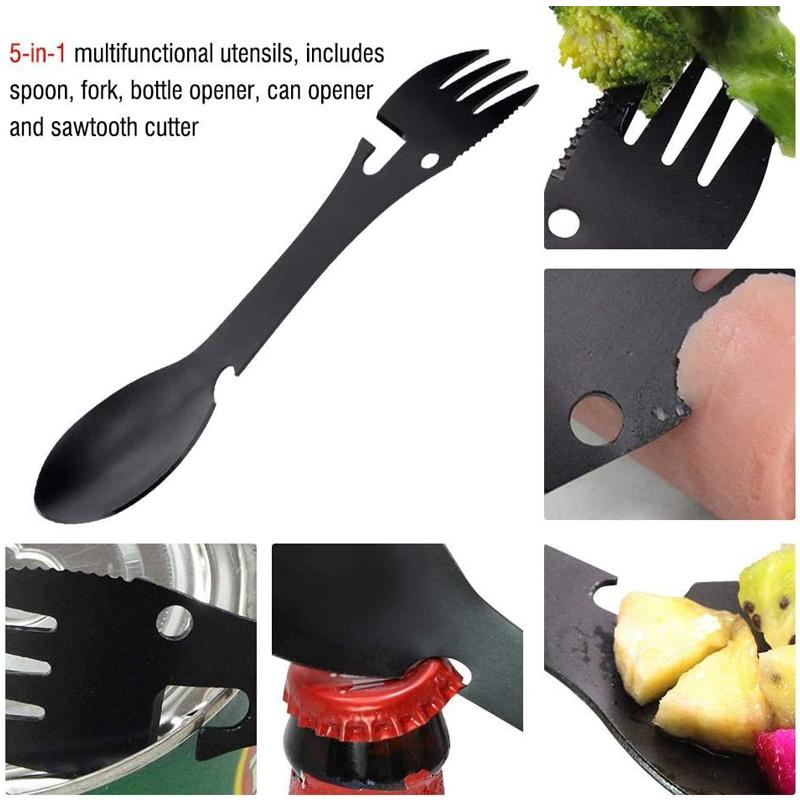 Trek Tool - 5 i 1 Taktisk Spork | Skanto
