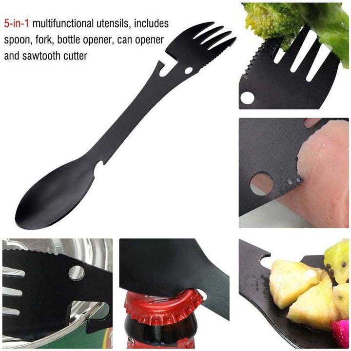 Trek Tool - 5 i 1 Taktisk Spork | Skanto