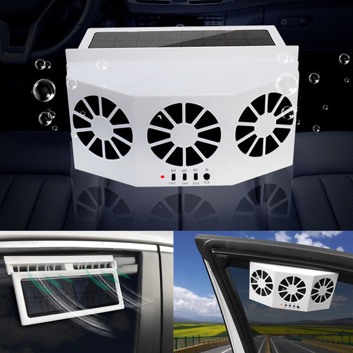 Solar Vehicle Exhaust Fan | Skanto