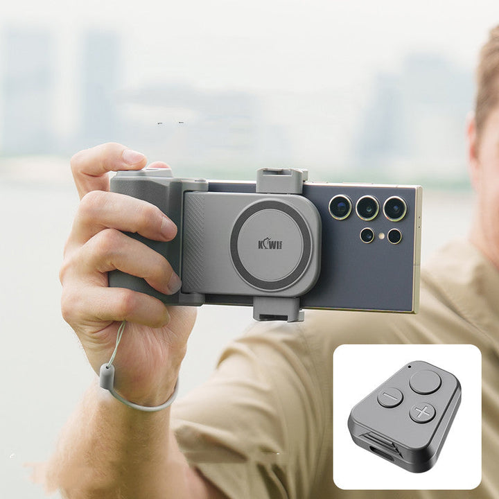 Skanto | Bluetooth Fjernkontroll Variabel-Fokus Telefon Fotogripping