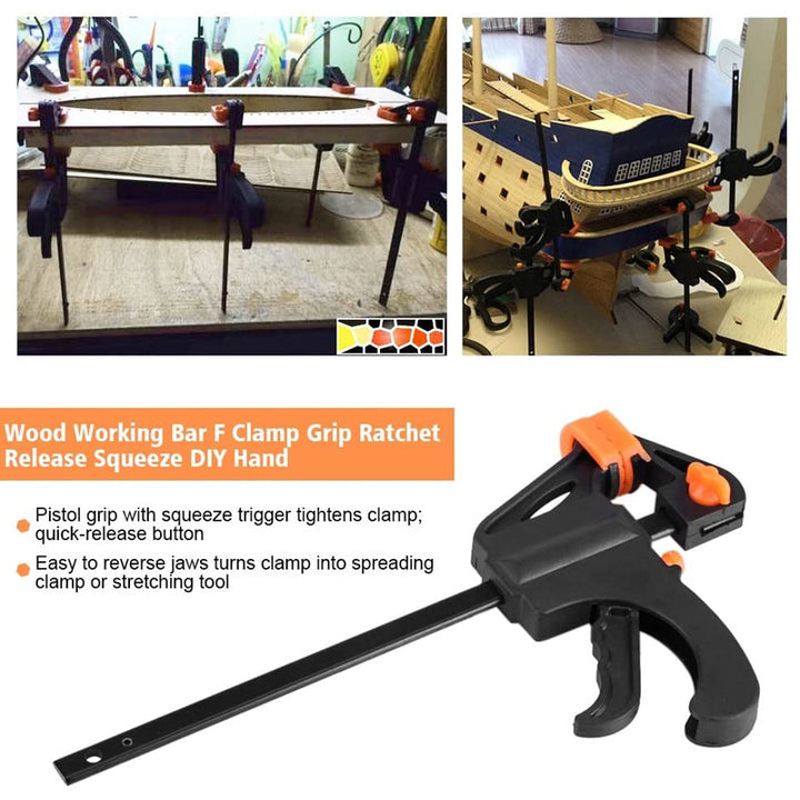 Skanto | Heavy Duty F-klemme for trearbeid