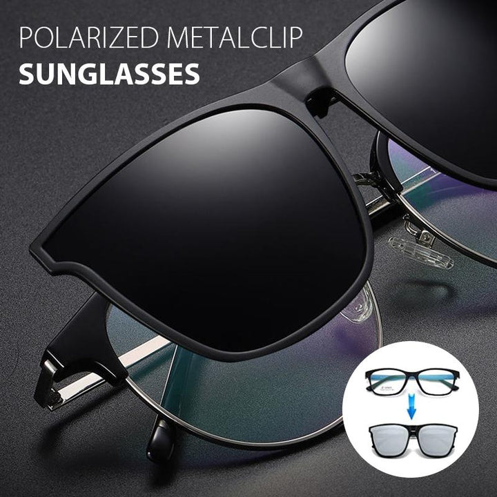 Skanto | Nye polariserte Clip-On Flip-Up solbriller