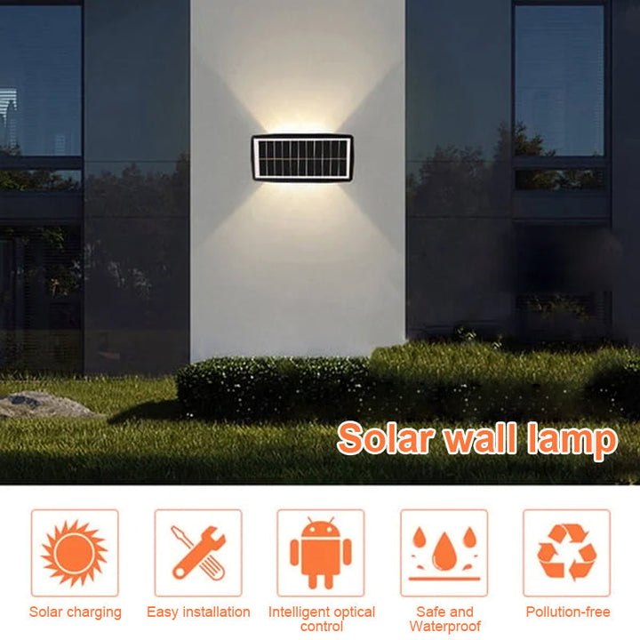 Skanto | Solaranlegg Utendørs Vegglampe