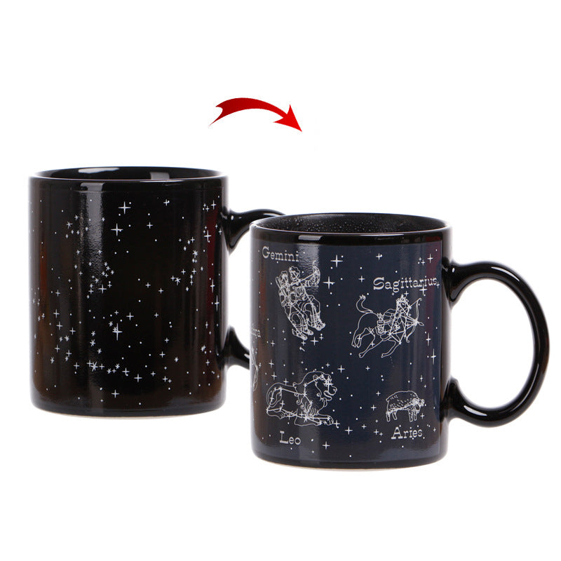 Varmefølsom temperaturforandrende Starry Mug | Skanto