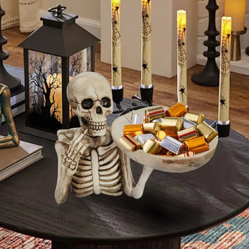 Skanto | Spooky Skeleton Halloween Candy Bowl