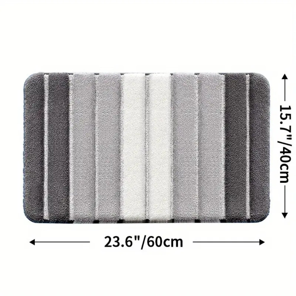 Skanto | Lumiere Stripete Absorberende BadeMatte
