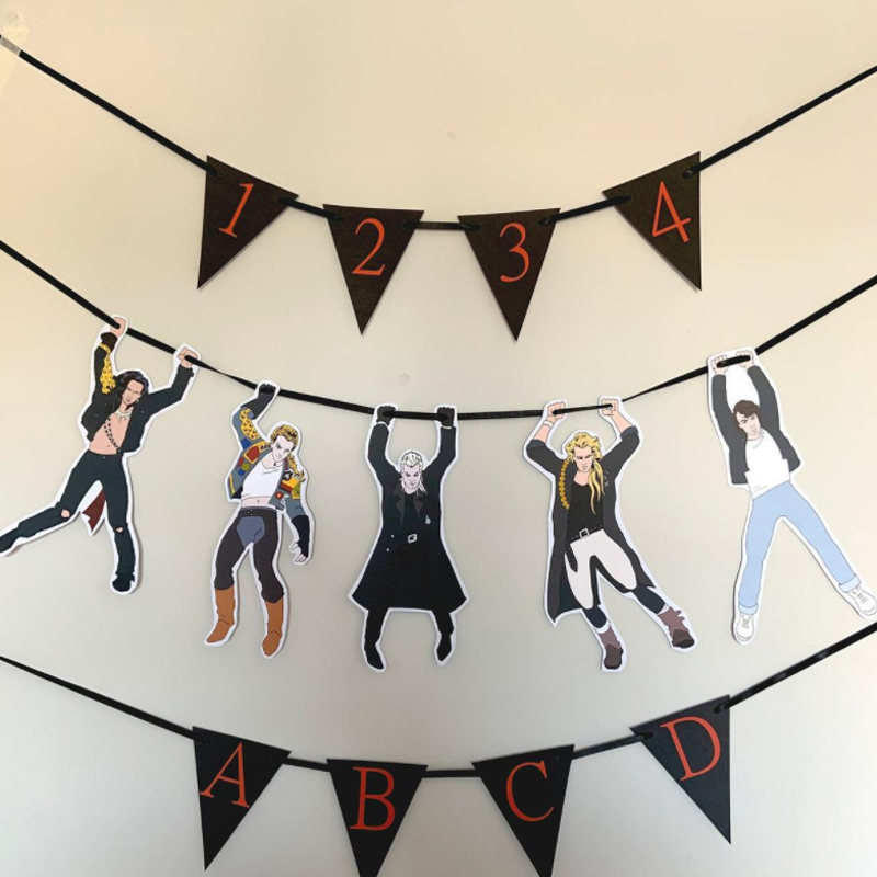 Skanto | Halloween Santa Carla Vampire Girlander Skrekk Dekorasjon