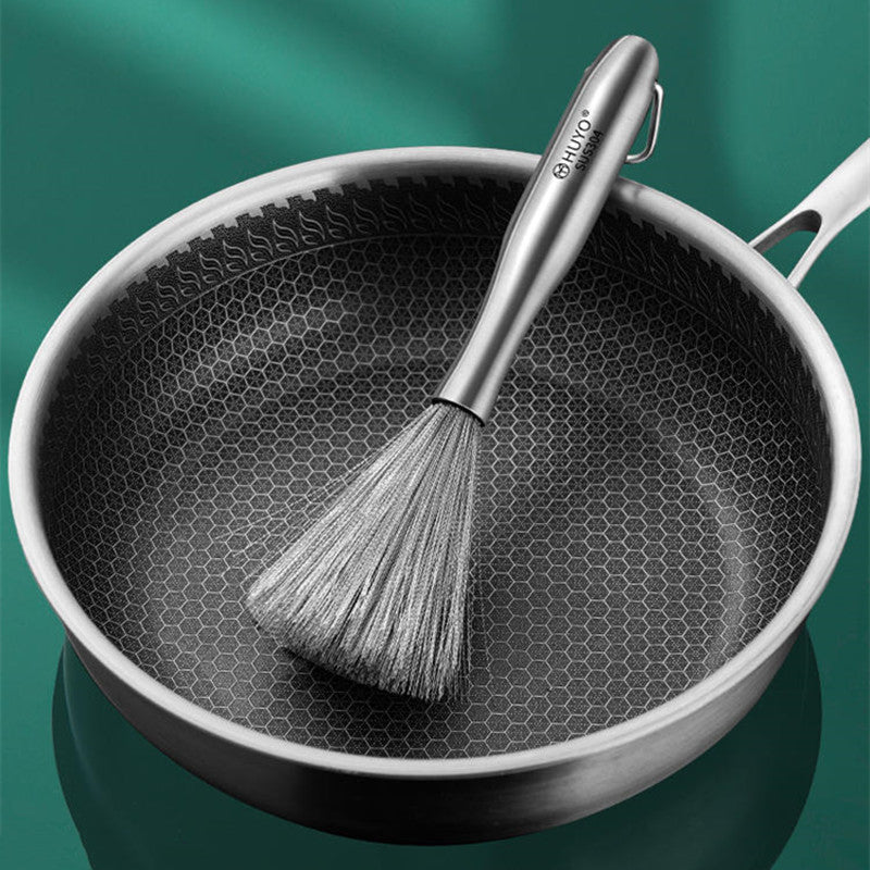 Norvo | Rustfritt stål fjærtråd rengjøringsbørste