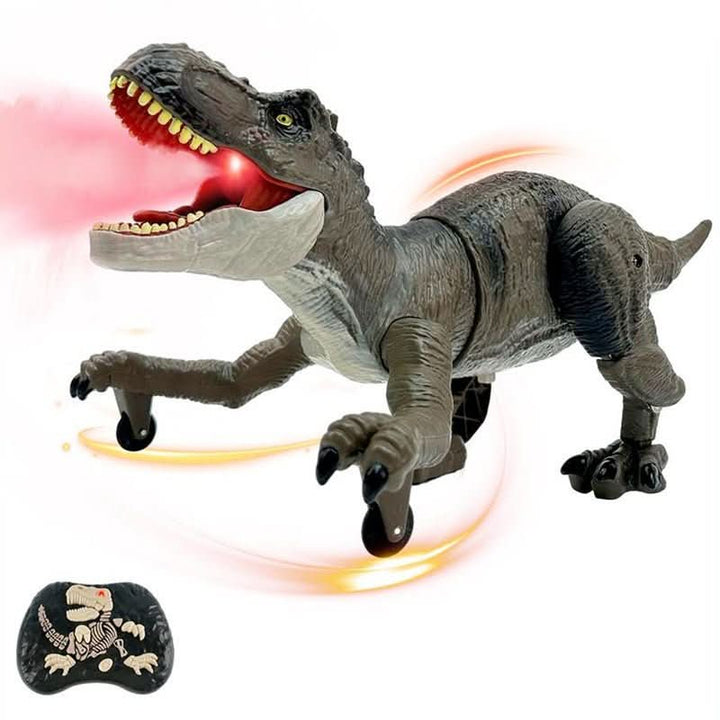 Skanto | RoarBot RC Dino – Fjernstyrt dinosaur med lys, lyd & tåke
