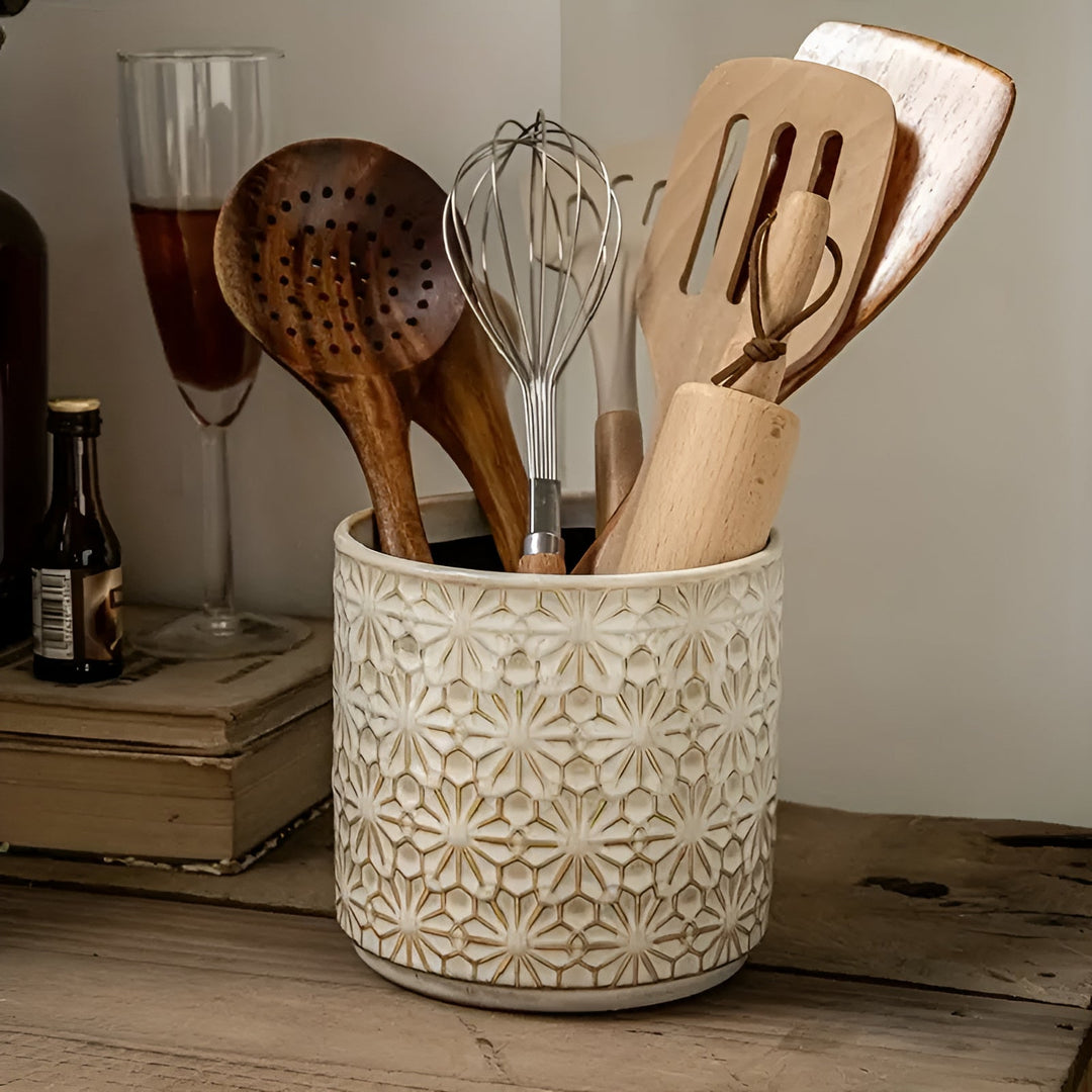 Skanto | Bloom Craft Keramisk Kjøkkenredskapsholder