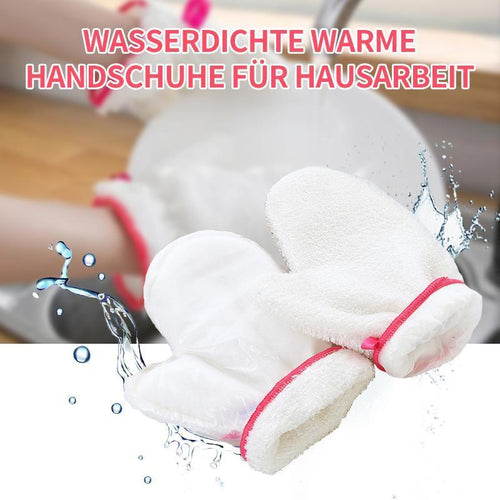 Vanntette varme bambusfiberhansker for husarbeid | Skanto