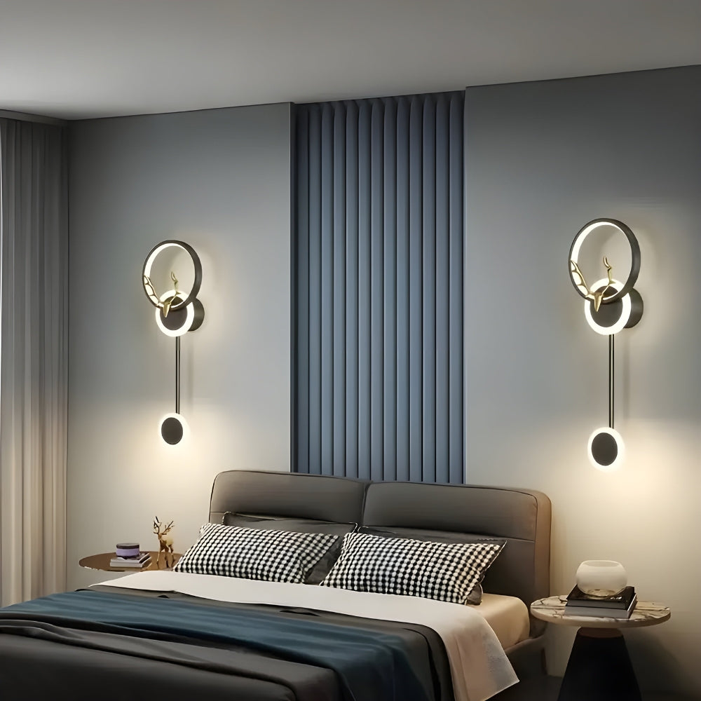 Elegant dobbelveggslys for minimalistisk og atmosfærisk belysning hjemme Skanto