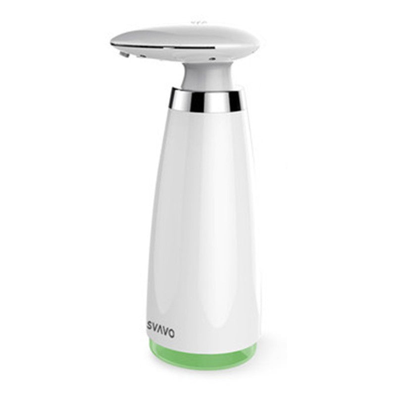 Skanto | Berøringsfri Automatisk Såpe Dispenser med 340ml Kapasitet, Infrarød Bevegelsessensor, Vanntett Base & Justerbare Brytere, Egnet for Bad, Kjøkken, Hotell & Restaurant