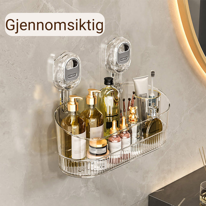 Skanto | Oppbevaringsstativ med sugekopp og dreneringshull