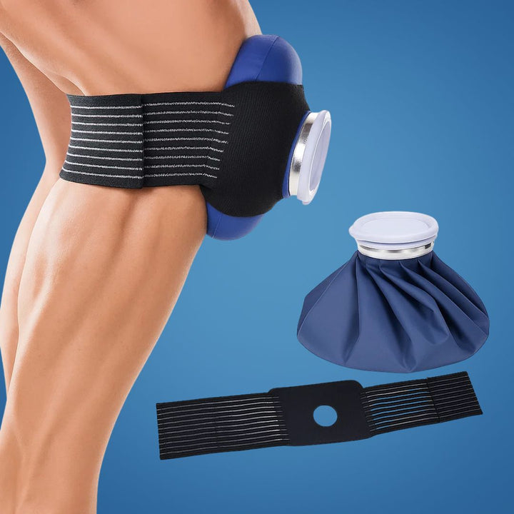 ThermoRelief | Gjenbrukbar ispakke – Varm og kald terapi – Isolerende, slitesterkt design – Målrettet skadebehandling for sport og rehabilitering Skanto