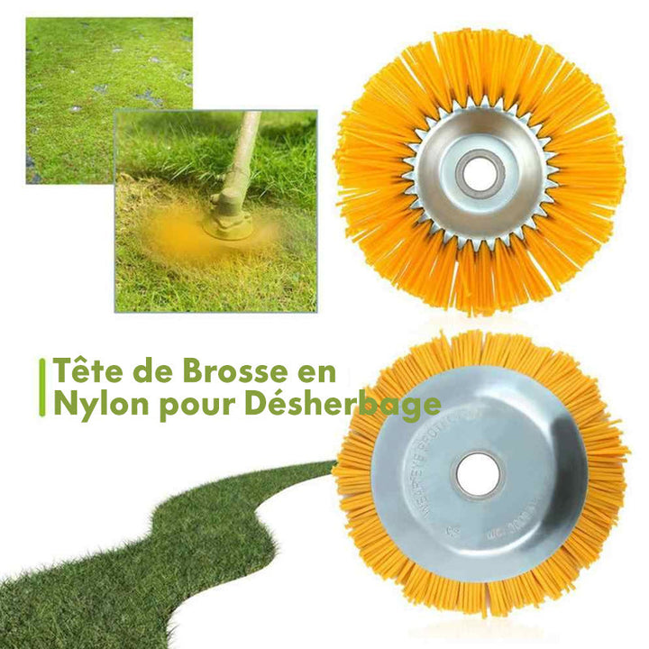 Nylon ugressbørste for gressklipper | Skanto