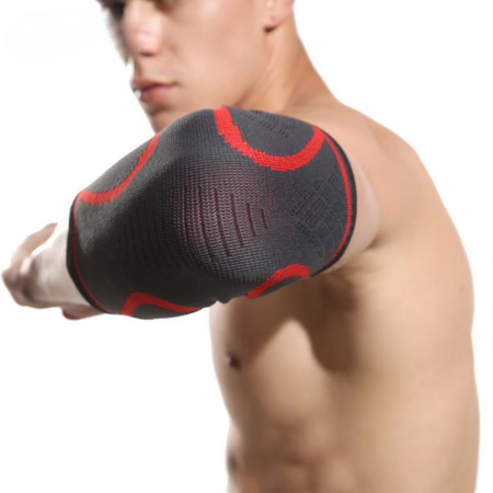 Skanto | Justerbar elastisk albue støtte sleeve for sport og fitness