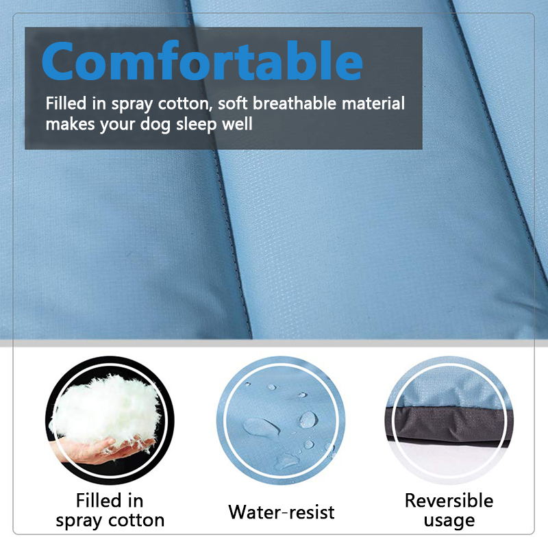 Skanto | Waterproof Outdoor Dog Bed for Camping
