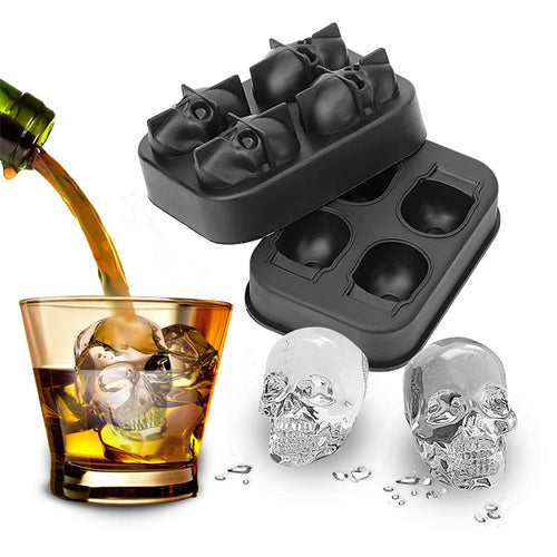 Skanto | 3D Kreativ Hodeskalle Isbrett Mold