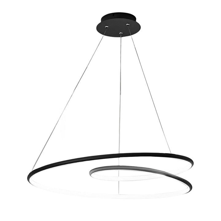 Moderne LED Dimmbar Pendellampe - Høydejusterbar Taklampe for Spisestue & Stue | Skanto