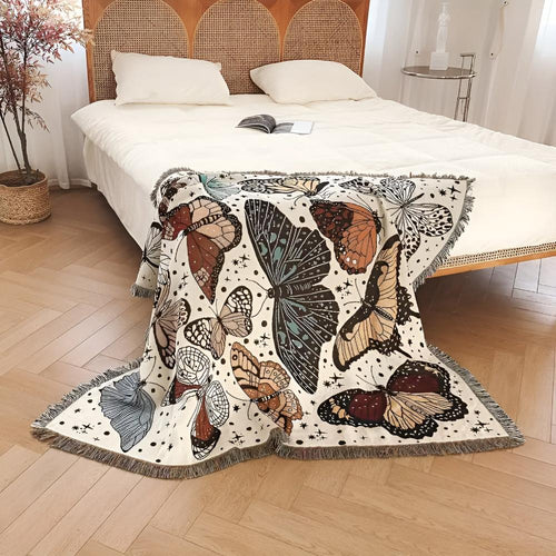 Skanto | Butterfly Garden Blanket