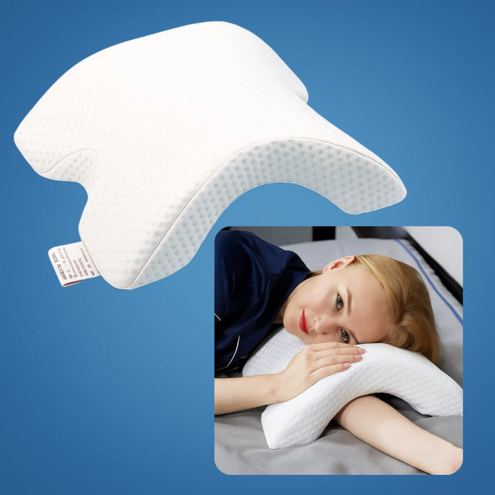 Spine Relief & Posture Alignment – Contour Memory Foam – Pain-Free Deep Sleep Support Skanto