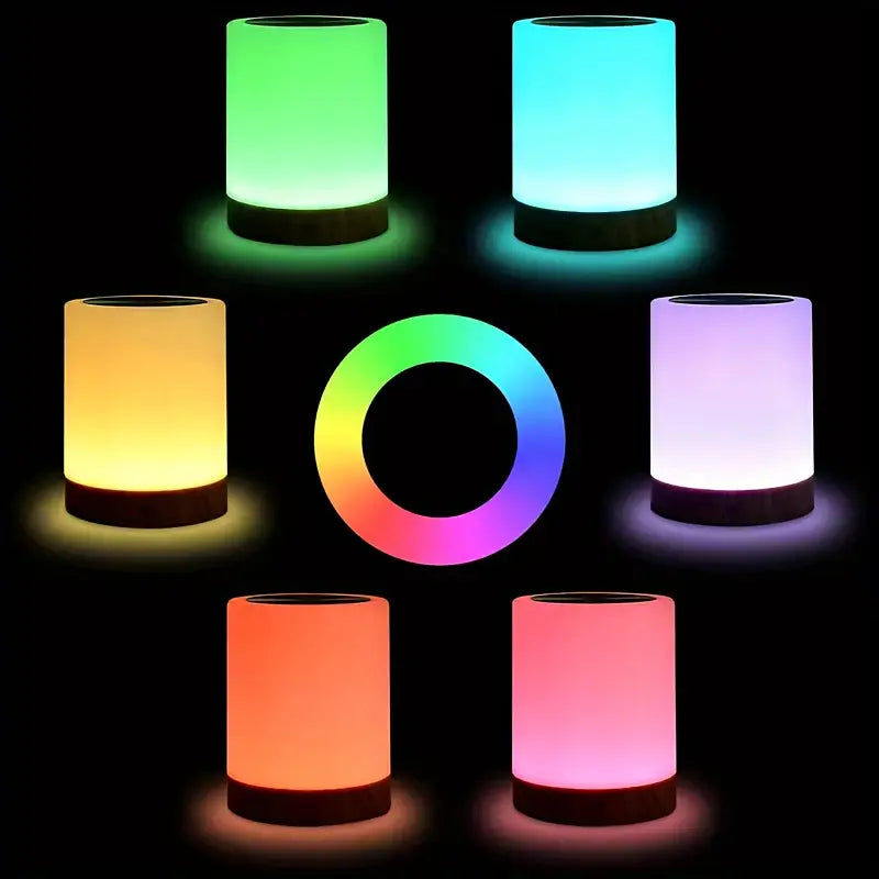 Skanto | Dimbar LED Nattlampe med Modern Design og Fargeforandring
