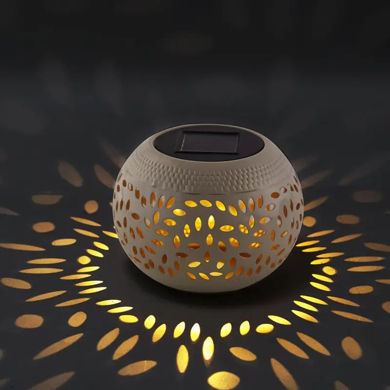 Skanto | Prikkete Solhagebelysning – Dekorativ Lampe for Utendørs og Terrasse