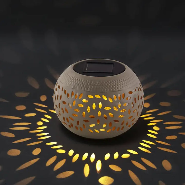 Skanto | Prikkete Solhagebelysning – Dekorativ Lampe for Utendørs og Terrasse