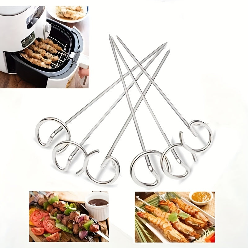Skanto | GrillMeisterX Turbo Spyd — Perfekte, saftige spyd uten vridningsstress for din ultimate grillfest (10 deler)