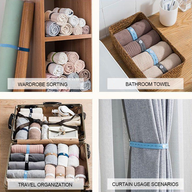 Skanto | Klær Oppbevaring Binding Stropper (10PCS)