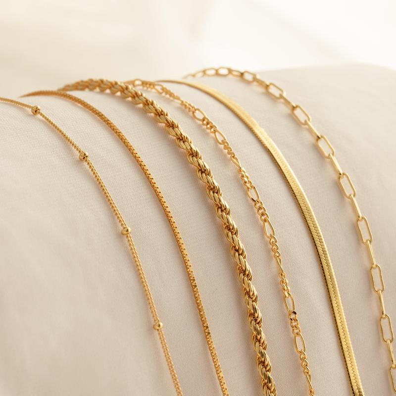 Skanto | 6pc Klassiske Armbånd Stabel