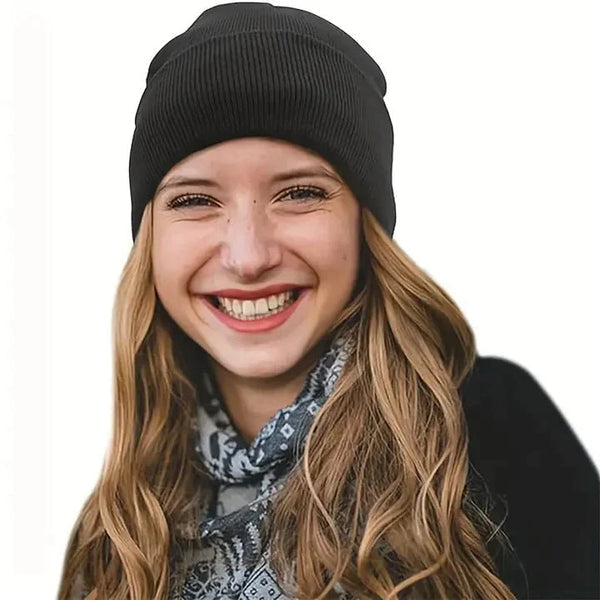 Noor Seidenwintermütze – Wolle & Seide – Anti-Frizz-Haarschutz