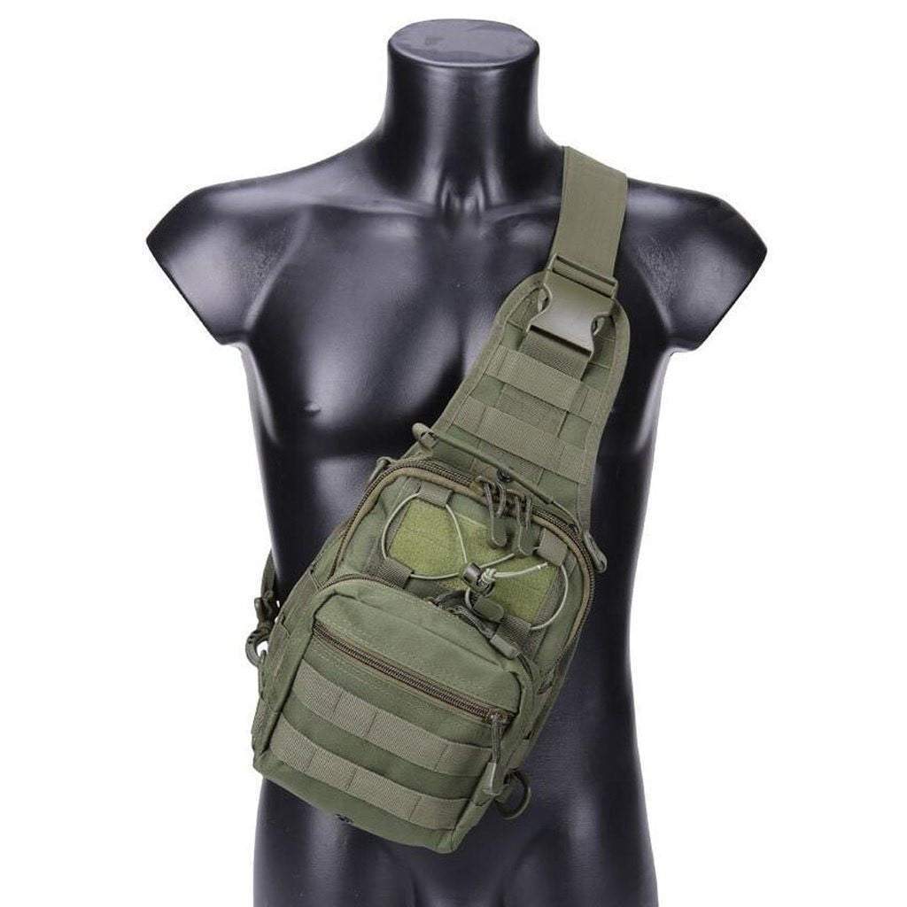 Skanto | Taktisk Molle Nyttig Utstyr Skulder Sling Ryggsekk Bag
