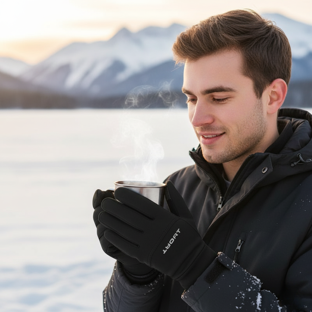 Skanto | Vinterhansker med grep for snø, regn og kulde