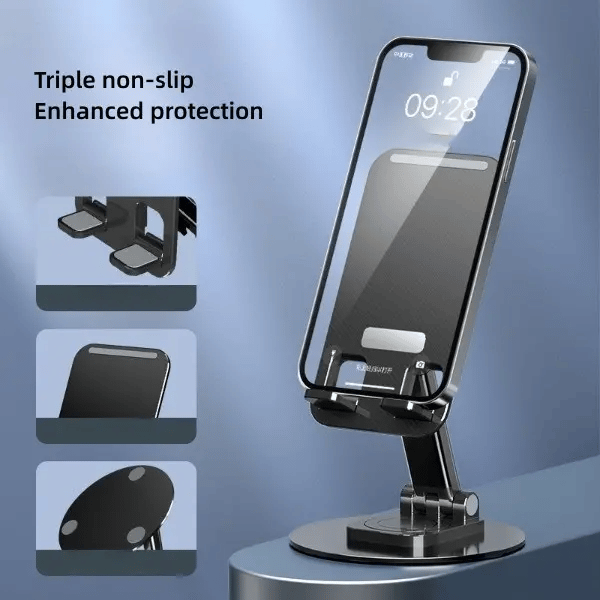 Skanto | Sammenleggbar datamaskintelefonholder i aluminiumlegering