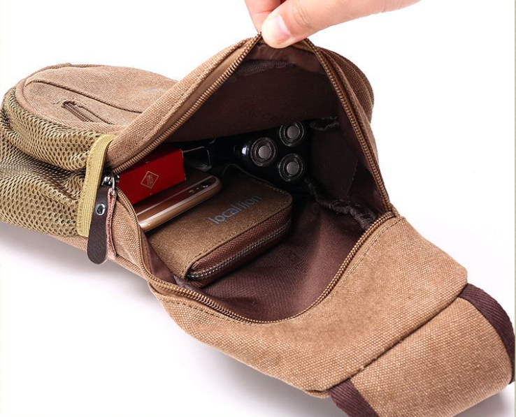 Skanto | Løs bryst-crossbody-sekk