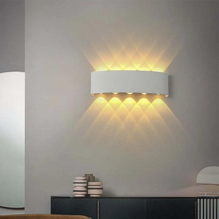 Skanto | Vegglampe Moderne Hvit LED Vanntett Lampe