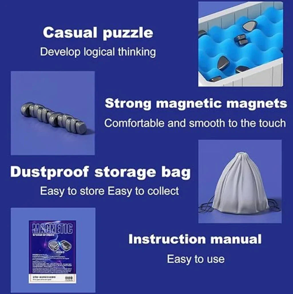 Skanto | 2024 Ny Magnetisk Sjakkspill